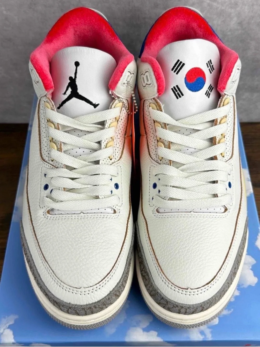 Air Jordan 3 Retro Seoul 2.0 Size 9.5 IB1482-100 Men’s Sneakers OG Rare MJ Korea